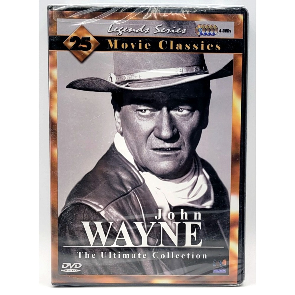 JOHN WAYNE: The Ultimate Collection 25 Movies DVD FACTORY SEALED NEW